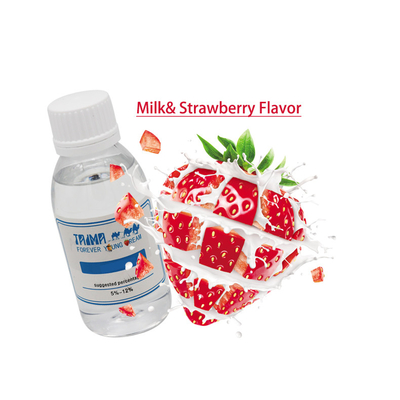 Colorless Concentrated Strawberry E Cigarette Liquid Flavors