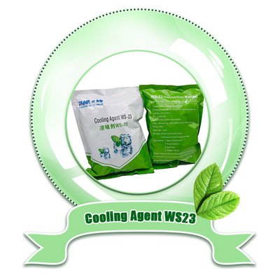 Conservare in luogo fresco e asciutto. Agente rinfrescante in polvere con formula molecolare C18H27NO2