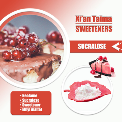 Sucralosio Xi`an Taima all'ingrosso, 1KG 25KG, Sucralosio puro in polvere