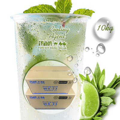 Aromo di raffreddamento Aromo alimentare TAIMA Agente di raffreddamento WS23 Per alimenti Bevande Vape Prodotti di uso quotidiano PG VG Solubile