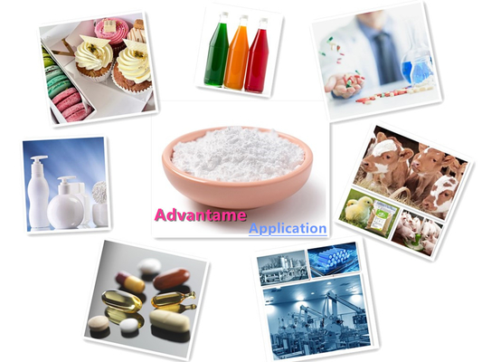 Additivi alimentari Advantame puro, dolcificante, dolcificante più potente commestibile ad oggi