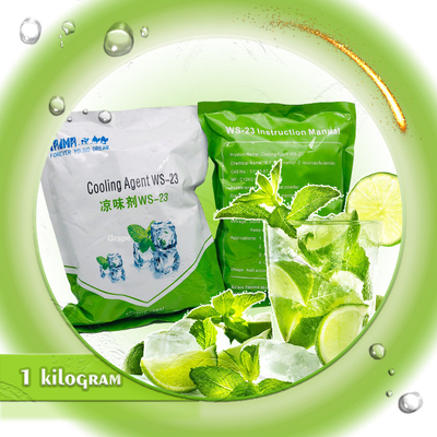 Estratto Vegetale WS-23 Agente Rinfrescante Con Fema No 3804 Inodore E Leggermente Simile al Mentolo Per E-Liquid