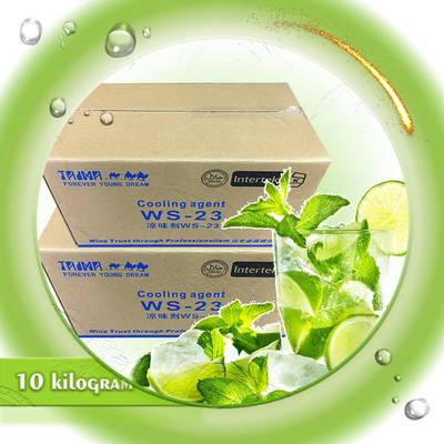 Estratto Vegetale WS-23 Agente Rinfrescante Con Fema No 3804 Inodore E Leggermente Simile al Mentolo Per E-Liquid