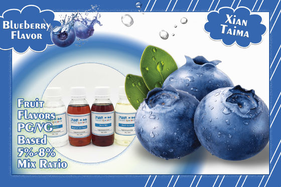 125 ml/500 ml/1L/2L/5L Volume della bottiglia E-Liquid Aromatizzante con rapporto misto 5%-12% e CAS 58543-16-1 per il concentrato di succo di vapore