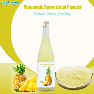 Polvere di ananas essiccata Spray asciugatura polvere rosa per pane e bevande