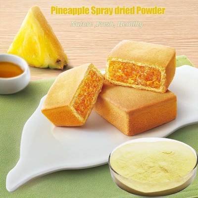 Polvere di ananas essiccata Spray asciugatura polvere rosa per pane e bevande