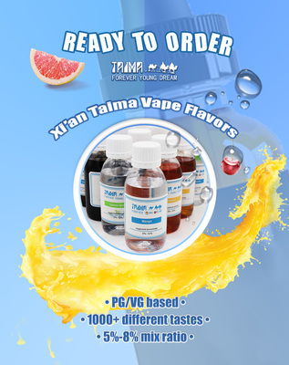800 tipi di Taima Concentrato di frutta Sapori di vape Liquido utilizzato per il succo di vape