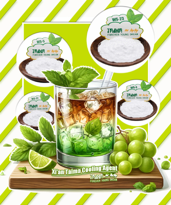 Agente di raffreddamento aromatico giallo E-liquid Ws-23