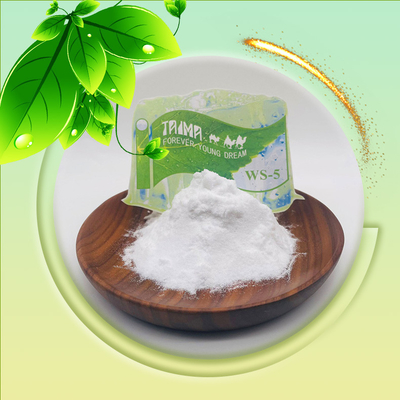 Agente rinfrescante WS-23 in polvere 99% CAS n. 51115-67-4, qualità alimentare, agente rinfrescante WS23 per alimenti, bevande e vaporizzatori