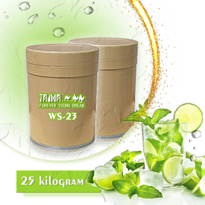 Agente rinfrescante aromatizzante WS-23 effetto rinfrescante a lunga durata in contenitori asciutti