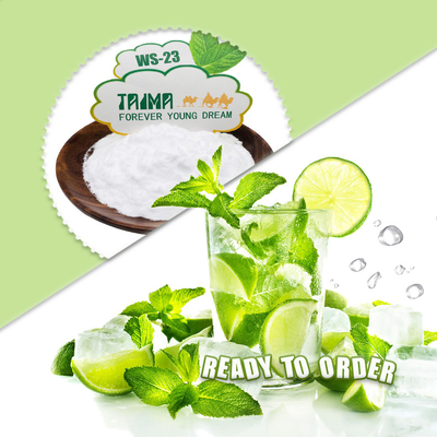 Agente rinfrescante aromatizzante WS-23 effetto rinfrescante a lunga durata in contenitori asciutti