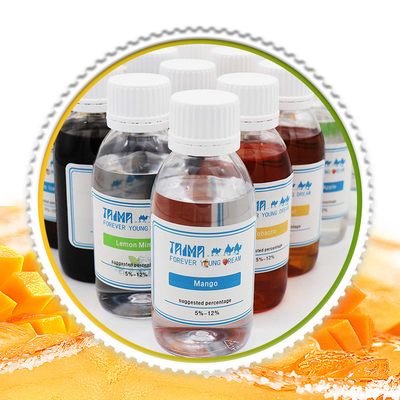 Rapporto Vg/Pg 70/30 E-liquido Sapore di frutta Liquido limpido incolore