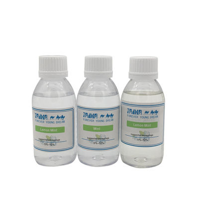 Liquido trasparente incolore con purezza al 99% Salem Flavors con odore di menta fresca per E-Liquid