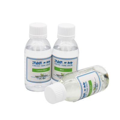 Liquido trasparente incolore con purezza al 99% Salem Flavors con odore di menta fresca per E-Liquid