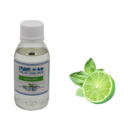 USP/concentrato aromatico di menta di limone di grado alimentare con odore di menta fresca solubile in PG/VG per liquidi elettronici