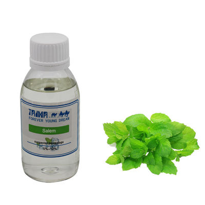 Liquido trasparente incolore con purezza al 99% Salem Flavors con odore di menta fresca per E-Liquid
