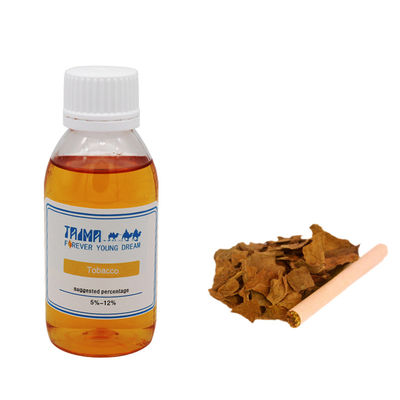 Essenza di tabacco concentrato liquido giallo dorato chiaro con purezza del 99% per E-Liquid in imballaggio da 125 ml