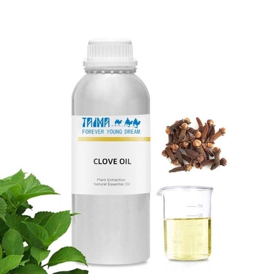 Olio essenziale di chiodi di garofano naturale puro al 100% estratto da foglie di chiodi di garofano