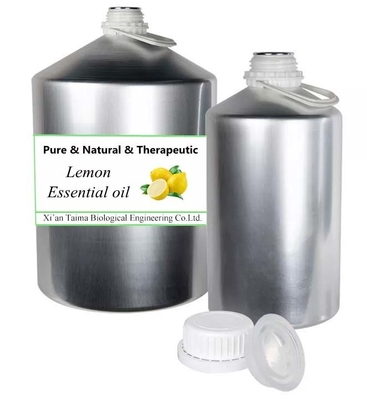 Olio essenziale di buccia di limone per aromaterapia naturale pura CAS 8008-56-8