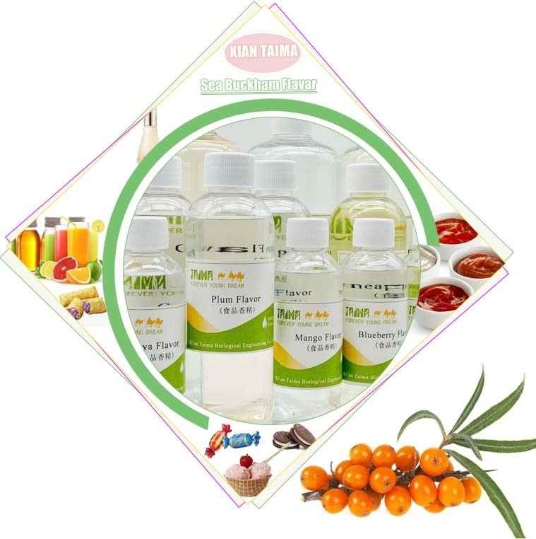 Concentrato di Succo di Olivello Spinoso Aromatizzato Liquido Aromi Concentrato Aroma Campione Gratuito
