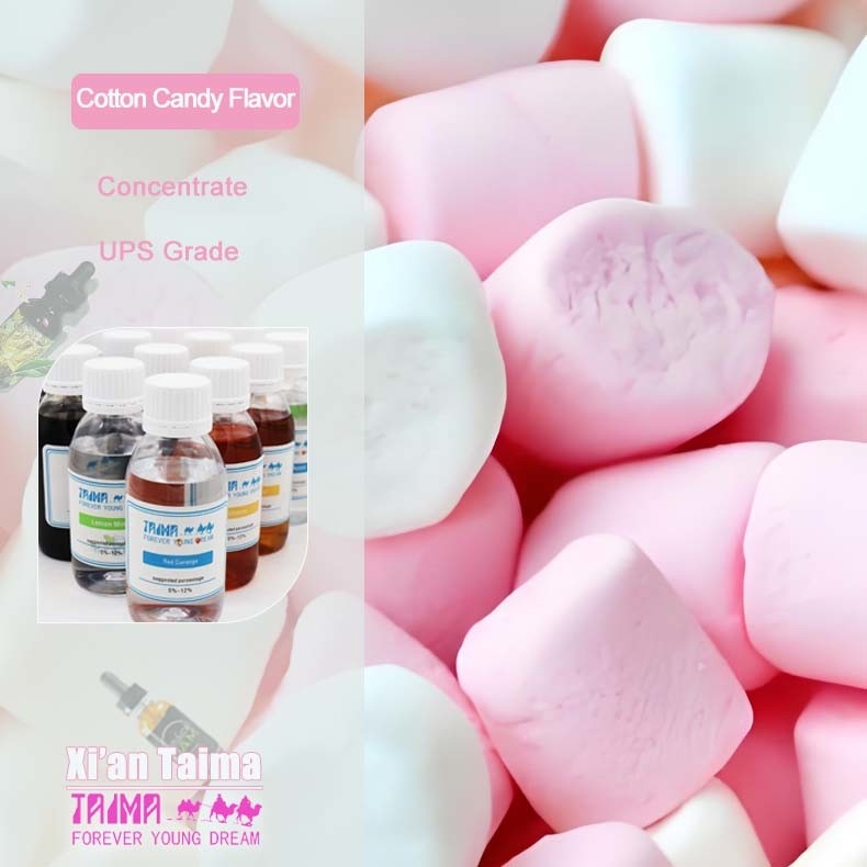 Concentrato aromatizzante per marshmallow al gusto di zucchero filato Taima per e-liquid al tabacco