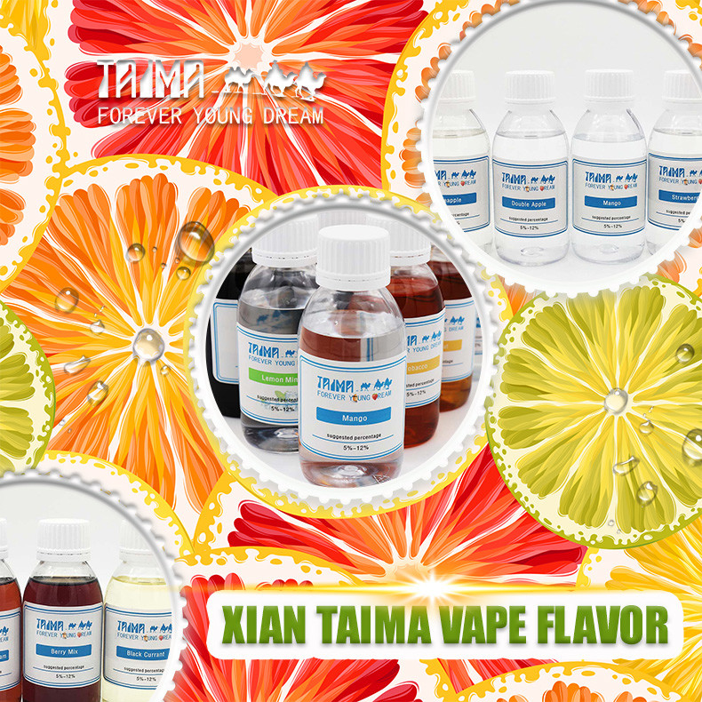 Liquido Aroma Essenza Classica Frutta Base PG/VG Trasparente e Nicotina Freebase per E-liquid