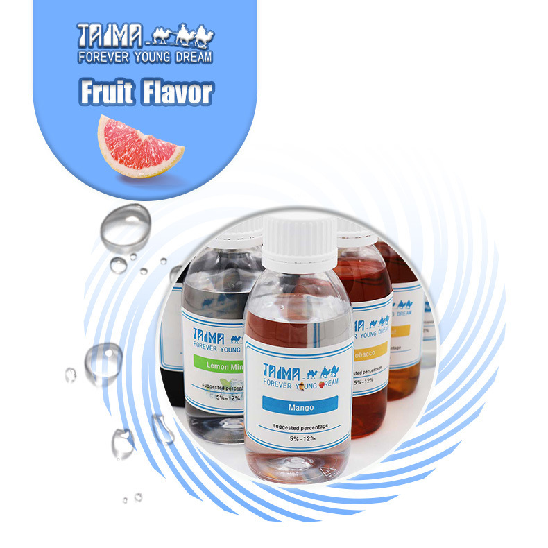 800 Kinds High Concentrated Fruit Flavor Concentrate with 5%-12% Adding Ratio in 125ml/500ml/1L/2L/5L Packing for E Liquid