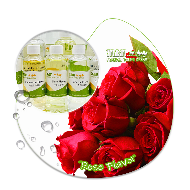 Food Grade Rose Flavor Liquid with 99% Purity and Sweet Floral Aroma for Versatile Applications and Long Shelf Life