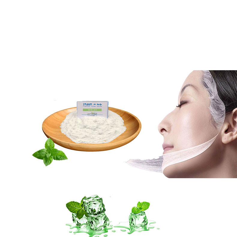 Agente rinfrescante Ws23 alla menta per uso alimentare per detergente viso CAS 51115-67-4