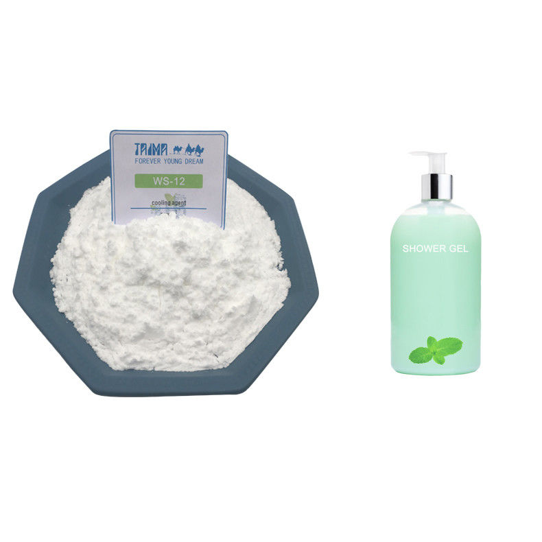 Agente rinfrescante di grado alimentare con purezza 99% WS-12 con effetto rinfrescante a lunga durata per gel doccia e cosmetici